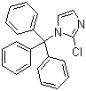 2-Chloro-1-trityl-1H-imidazole molecular structure (CAS 67478-48-2)