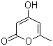 structure of CAS# 675-10-5, 4-Hydroxy-6-methyl-2-pyrone;3,5-Dihydroxysorbic acid delta-lactone; Triacetate lactone