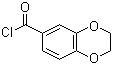 结构式 CAS# 6761-70-2, 1,4-苯并二氧杂六环-6-甲酰氯