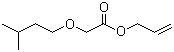 结构式 CAS# 67634-00-8, 格蓬酯; 异戊氧基乙酸烯丙酯; (3-甲基丁氧基)乙酸-2-丙烯醇酯