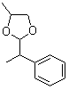 4-Methyl-2-(1-phenylethyl)-1,3-dioxolane molecular structure (CAS 67634-23-5)