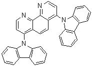 4,7-Di-9H-carbazol-9-yl-1,10-phenanthroline molecular structure (CAS 676542-82-8)