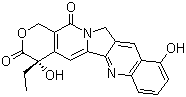 10-羟基喜树碱分子结构 (CAS 67656-30-8)