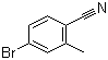 结构式 CAS# 67832-11-5, 4-溴-2-甲基苯腈