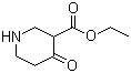 4-Oxo-3-piperidinecarboxylic acid ethyl ester molecular structure (CAS 67848-59-3)