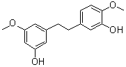 structure of CAS# 67884-30-4, Gigantol;5-[2-(3-Hydroxy-5-methoxyphenyl)ethyl]-2-methoxyphenol