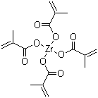 Zirconium methacrylate molecular structure (CAS 67893-01-0)