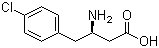 structure of CAS# 678969-21-6, (R)-3-Amino-4-(4-chlorophenyl)butyric acid