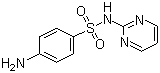 结构式 CAS# 68-35-9, 磺胺嘧啶; 2-对氨基苯磺酰胺嘧啶