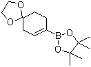 1,4-Dioxaspiro[4,5]dec-7-en-8-boronic acid pinacol ester molecular structure (CAS 680596-79-6)
