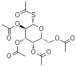 1-Thio-beta-D-galactopyranose 1,2,3,4,6-pentaacetate molecular structure (CAS 6806-56-0)
