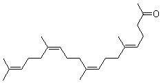 替普瑞酮分子结构 (CAS 6809-52-5)