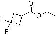 结构式 CAS# 681128-38-1, 3,3-二氟环丁烷甲酸乙酯