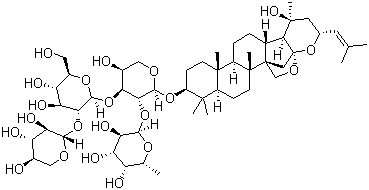 Jujuboside B1 molecular structure (CAS 68144-21-8)