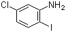 5-Chloro-2-iodoaniline molecular structure (CAS 6828-35-9)