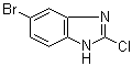 5-Bromo-2-chloro-1H-benzimidazole molecular structure (CAS 683240-76-8)