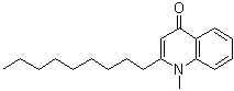 1-Methyl-2-nonyl-4-quinolinone molecular structure (CAS 68353-24-2)