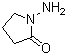1-Amino-2-pyrrolidinone molecular structure (CAS 6837-14-5)
