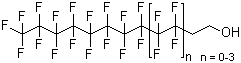 Perfluoro-C8-14-alkylalcohols molecular structure (CAS 68391-08-2)