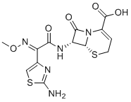 (E)-Ceftizoxime molecular structure (CAS 68403-31-6)