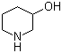 structure of CAS# 6859-99-0, 3-Hydroxypiperidine;3-Piperidinol