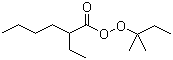 结构式 CAS# 686-31-7, 过氧化叔戊基-2-乙基己酸酯