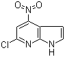 structure of CAS# 688781-87-5, 6-Chloro-4-nitro-1H-pyrrolo[2,3-b]pyridine
