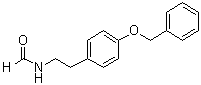 N-[2-[4-(Phenylmethoxy)phenyl]ethyl]formamide molecular structure (CAS 68898-75-9)