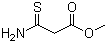 Methyl 3-amino-3-thioxopropanoate molecular structure (CAS 689-09-8)