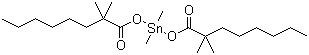 Dimethylbis[(1-oxoneodecyl)oxy]stannane molecular structure (CAS 68928-76-7)