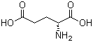 结构式 CAS# 6893-26-1, D-谷氨酸