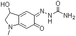 结构式 CAS# 69-81-8, 卡巴克络; 肾上腺色腙; 安络血; 3-羟基-1-甲基二氢吲哚-5,6-二酮缩氨脲
