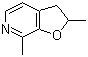 2,3-Dihydro-2,7-dimethylfuro[2,3-c]pyridine molecular structure (CAS 69022-82-8)