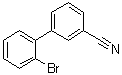 2'-Bromo[1,1'-biphenyl]-3-carbonitrile molecular structure (CAS 690260-67-4)