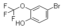 structure of CAS# 690264-39-2, 4-Bromo-2-(trifluoromethoxy)phenol;4-Bromo-2-trifluoromethoxyphenol