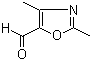 structure of CAS# 69062-86-8, 2,4-Dimethyloxazole-5-carboxaldehyde
