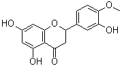 结构式 CAS# 69097-99-0, (±)-橙皮素
