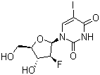 Fialuridine molecular structure (CAS 69123-98-4)