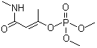 structure of CAS# 6923-22-4, Monocrotophos;Dimethyl (E)-1-methyl-2-(methylcarbamoyl)vinyl phosphate; Phosphoric acid (E)-dimethyl 1-methyl-3-(methylamino)-3-oxo-1-propenyl ester; Dimethoxyphosphinyloxy-N-methyl-cis-crotonamide; Azodrin; Biloborn; Corophos; Monocil; Nuvacron; Parryfos