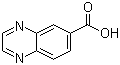 6-Quinoxalinecarboxylic acid molecular structure (CAS 6925-00-4)