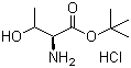 L-Threonine tert-butyl ester hydrochloride molecular structure (CAS 69320-90-7)
