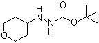 structure of CAS# 693287-79-5, 2-(Tetrahydropyran-4-yl)hydrazinecarboxylic acid tert-butyl ester;2-(Tetrahydro-2H-pyran-4-yl)hydrazinecarboxylic acid 1,1-dimethylethyl ester
