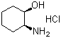 cis-2-Aminocyclohexanol hydrochloride molecular structure (CAS 6936-47-6)
