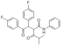 Atorvastatin Difluoro Impurity molecular structure (CAS 693793-82-7)
