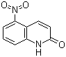 5-Nitroquinolin-2(1H)-one molecular structure (CAS 6938-27-8)