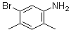 structure of CAS# 69383-60-4, 5-Bromo-2,4-dimethylbenzenamine;5-Bromo-2,4-dimethylaniline; NSC 159240
