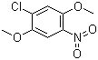 4-Chloro-2,5-dimethoxynitrobenzene molecular structure (CAS 6940-53-0)