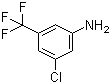 结构式 CAS# 69411-05-8, 3-氨基-5-氯三氟甲苯