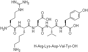 structure of CAS# 69558-55-0, Thymopentin;Thymopoietin pentapeptide-Fluorescin-isothiocyanate