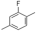 结构式 CAS# 696-01-5, 2-氟-1,4-二甲基苯